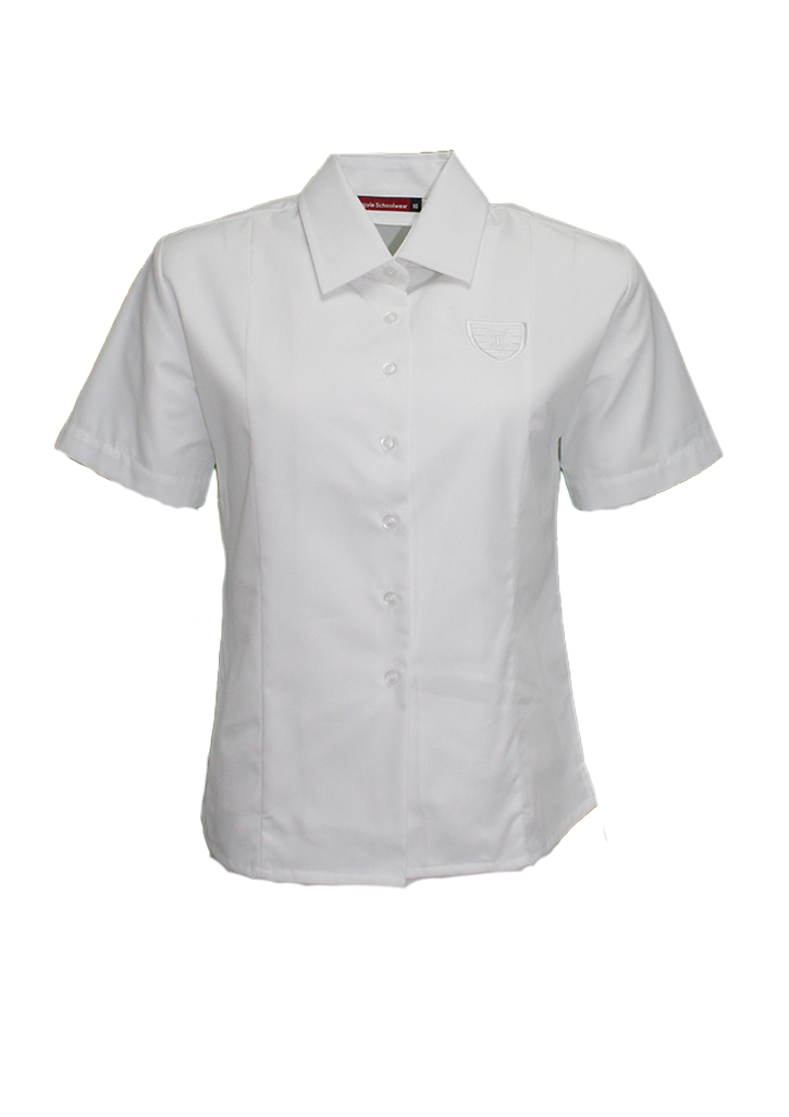 Wellington East Girls' College Blouse SS White