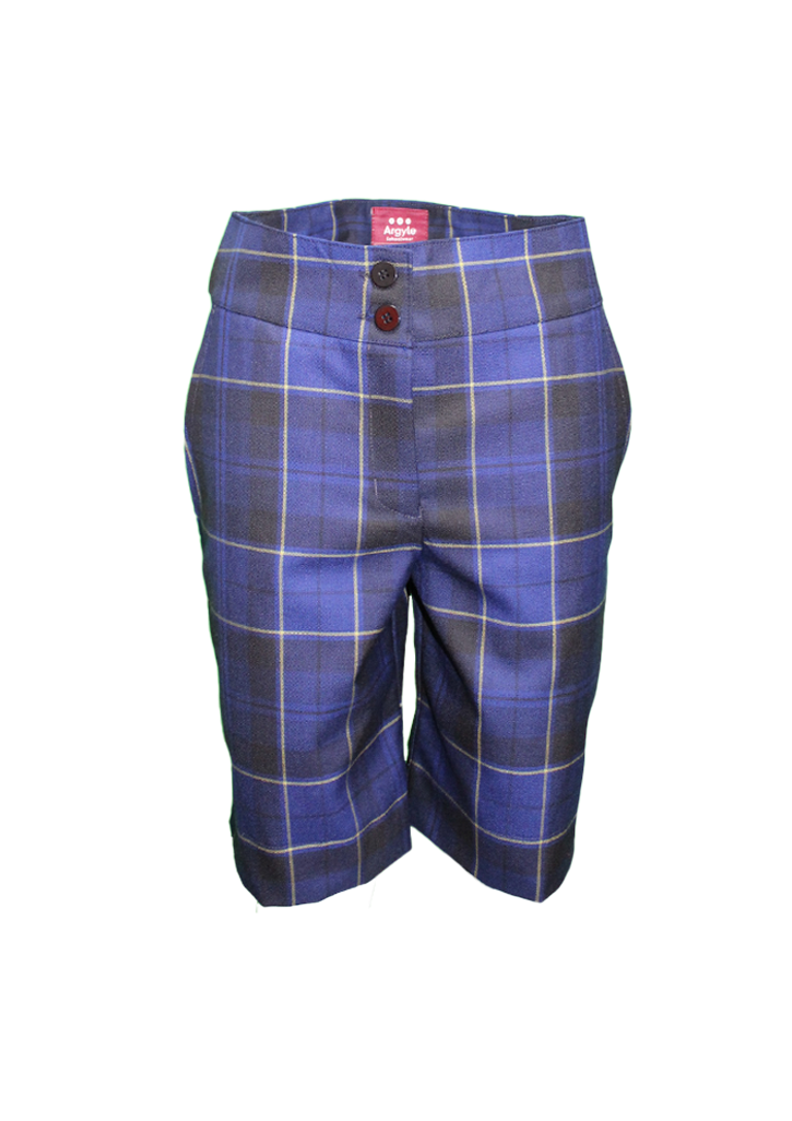 Wellington East Girls' College Shorts Tartan